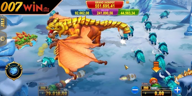 Tỷ lệ bảng trả thưởng của khủng long